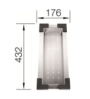 MEDIDAS CUBETA INOX SUBLINE CERAMICA BLANCO